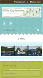 Mobile Screenshot of fibreexpressions.com